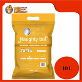 NAUGHTY TAIL CAT LITTER 10L [LEMON]
