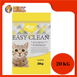 EASY CLEAN CAT LITTER 20KG [LEMON]