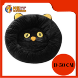 BLACK CAT CUSHION 50CM