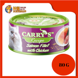 CARRY'S SALMON FILLET WITH CHICKEN 80G [CRCF9]