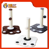 CAT SCRATCHER [FOOT PRINT] 33X33X38CM