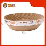 CAT SCRATCHER 45X9CM ROUND BED
