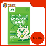 NOM NOM WOW CREAMY [CHICKEN + COLOSTRUM] 6x15G