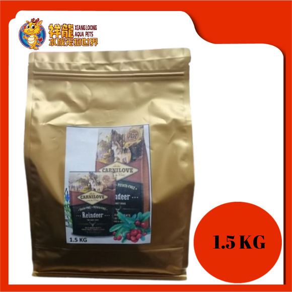 CARNILOVE ADULT REINDEER 1.5KG REPACK